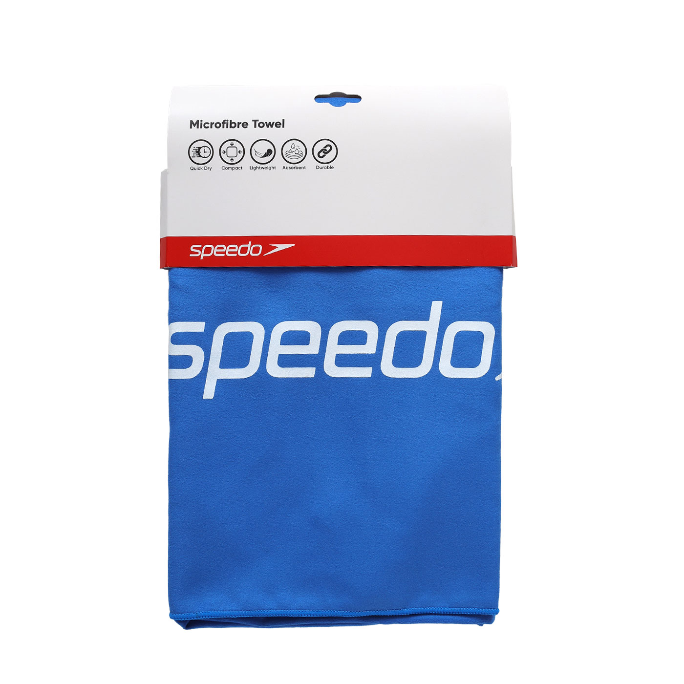 SPEEDO 超細纖維吸水巾  SD800413717444 - 藍白