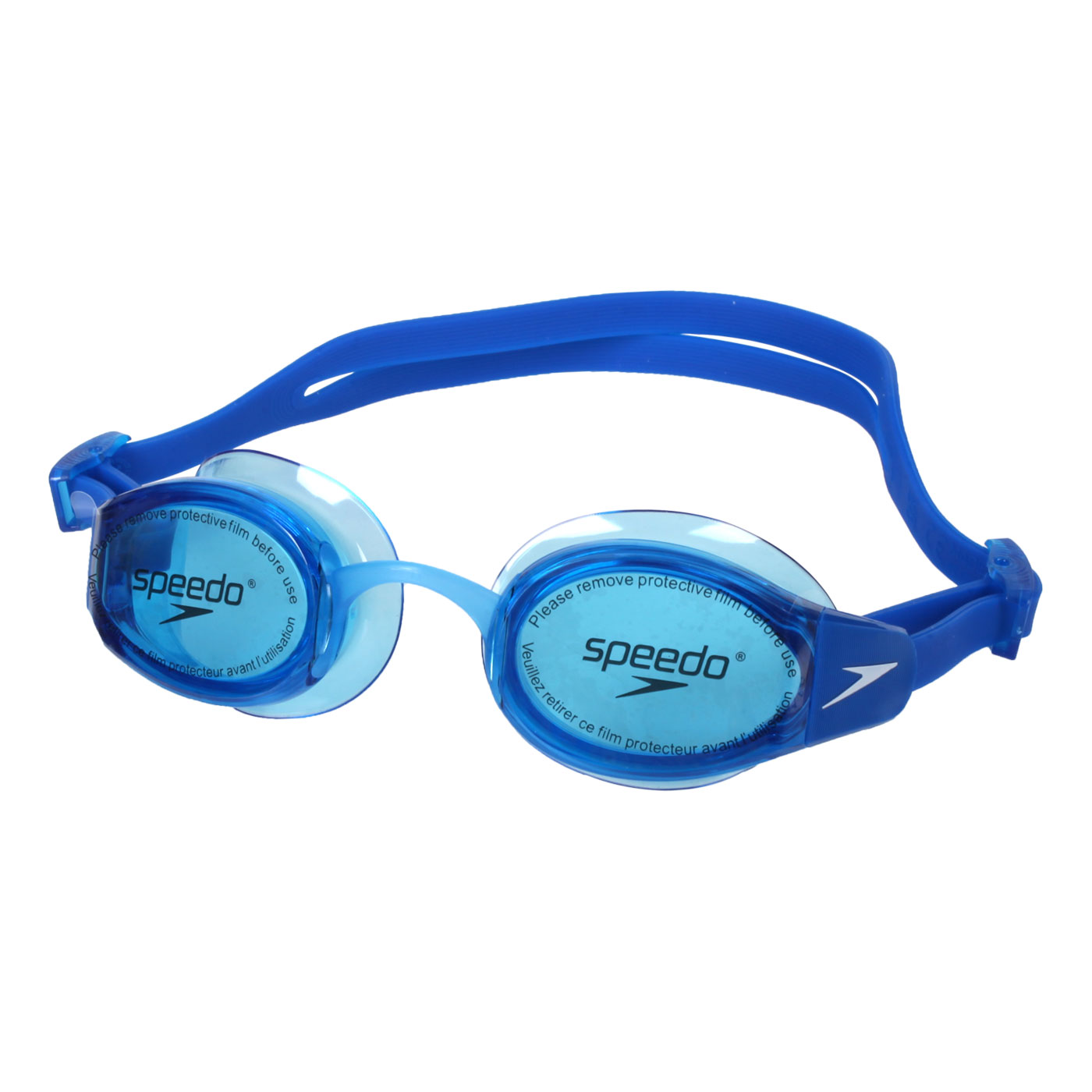 SPEEDO 成人運動泳鏡 Mariner Pro SD813534D665 - 藍