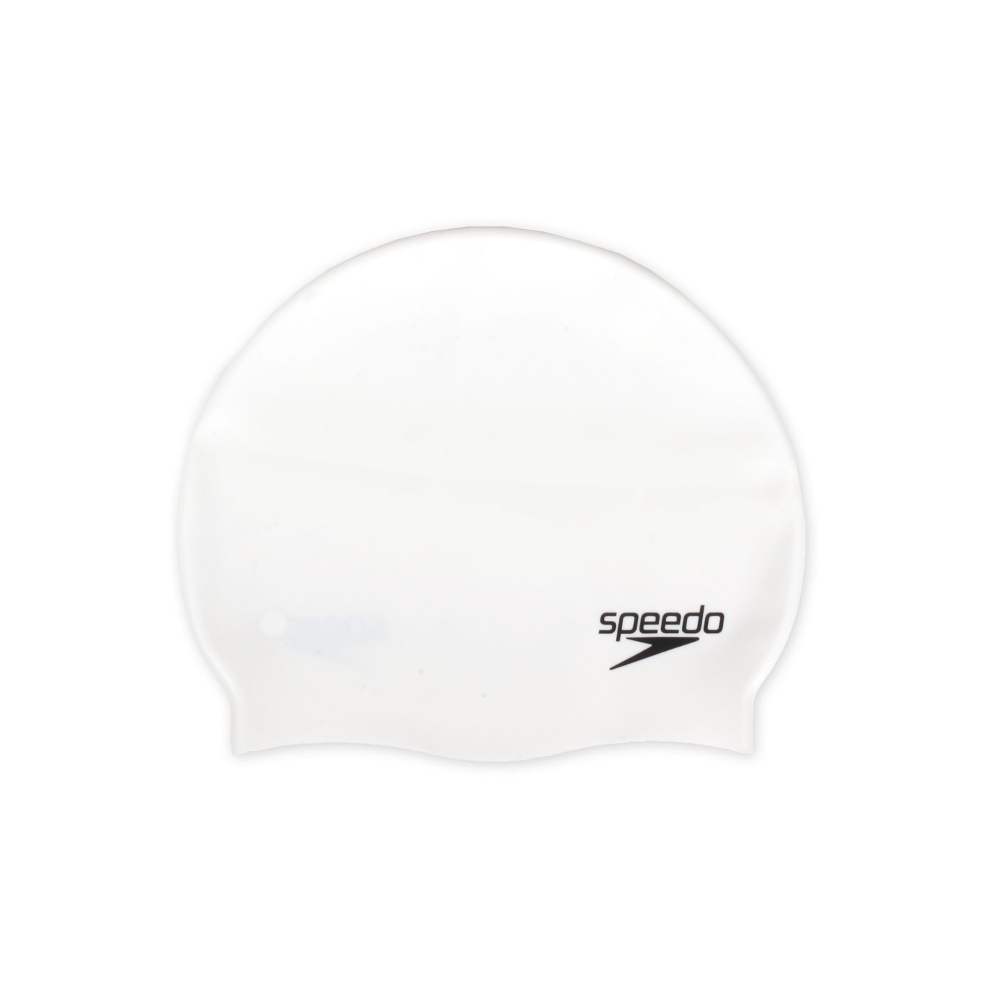 SPEEDO 成人矽膠泳帽  SD8709910001 - 白黑