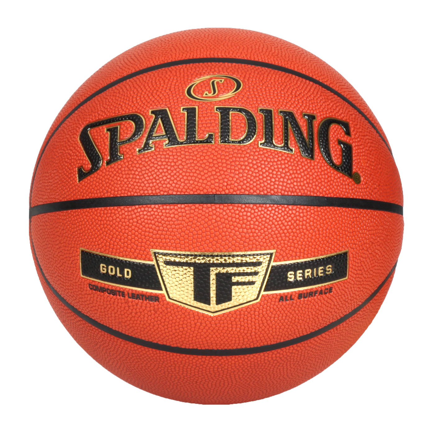 SPALDING TF #7合成皮籃球#40517 SPA76857 - 橘黑金