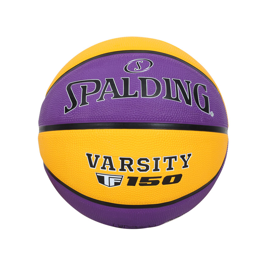 SPALDING TF-150 #7橡膠籃球#42740  SPA85256 - 紫黃黑白