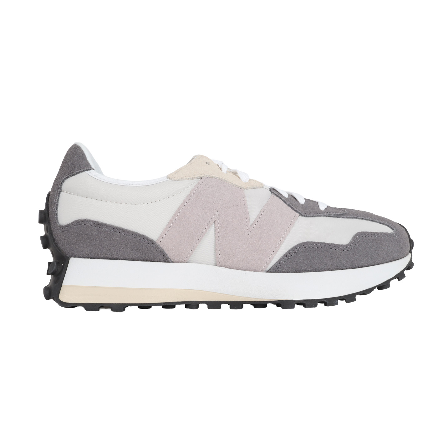 NEW BALANCE 男款復古休閒鞋  @327@ U327321 - 淺灰深灰