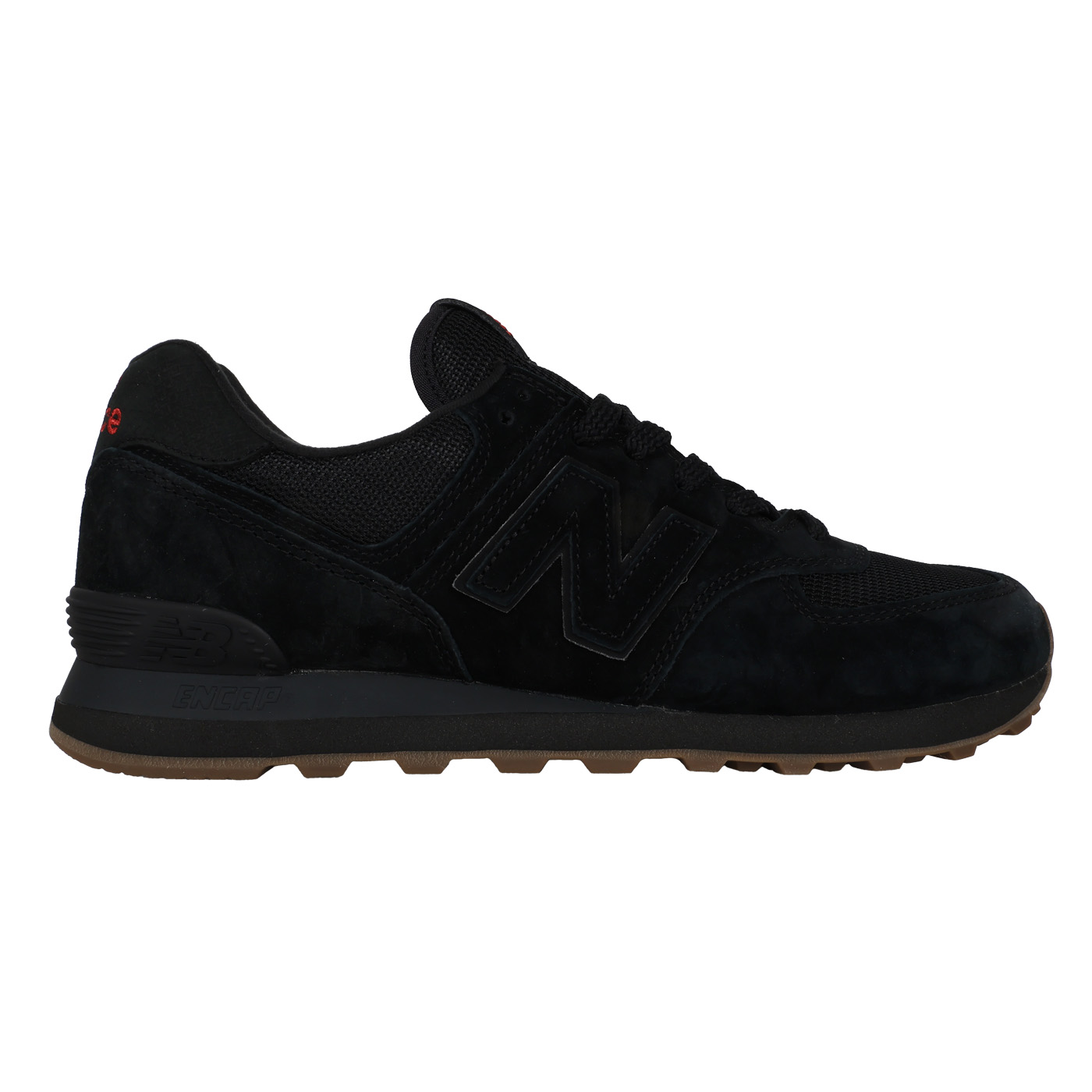 NEW BALANCE 男款復古慢跑鞋  U5748HM - 黑紅