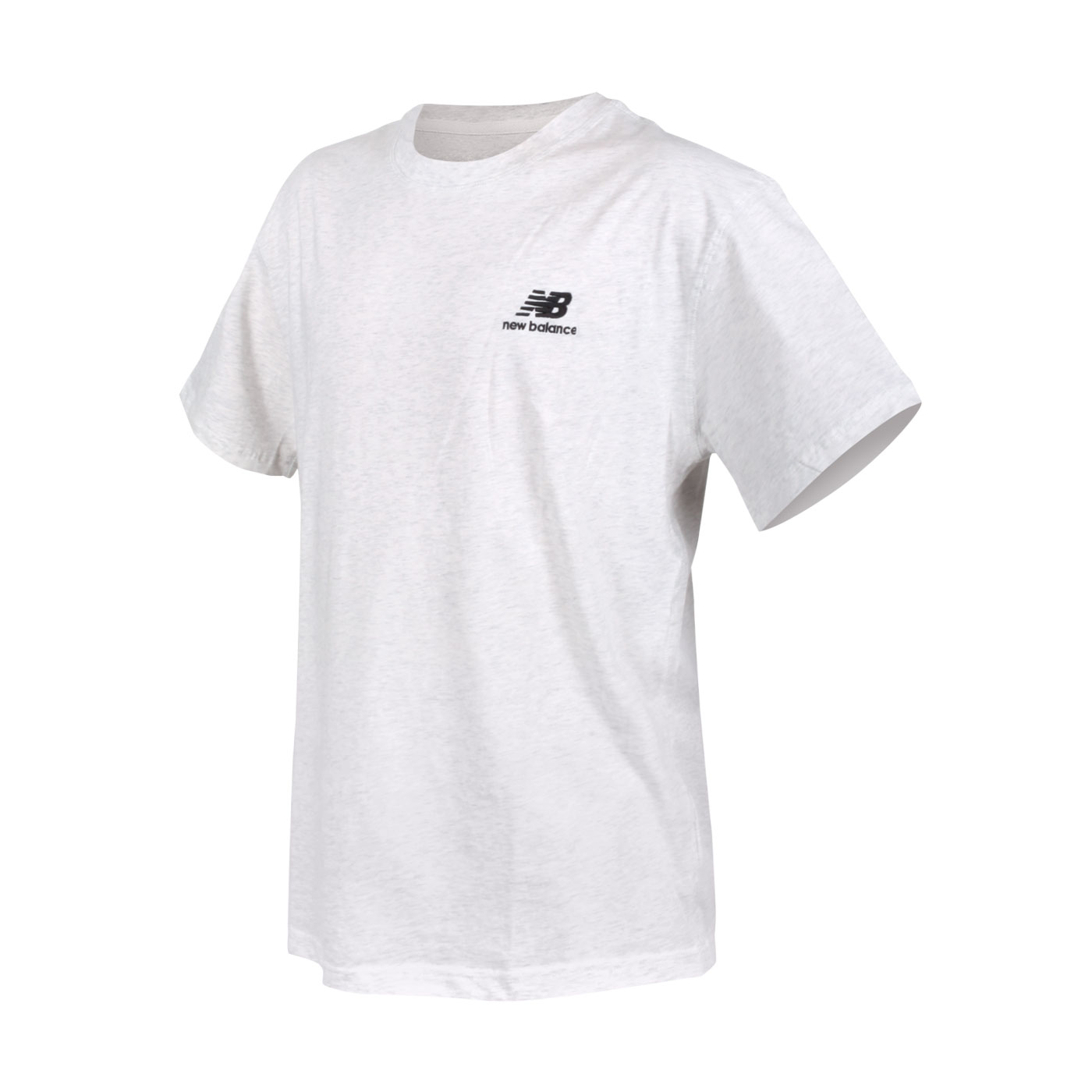 NEW BALANCE 男女款短袖T恤 UT21503SAH - 白灰黑