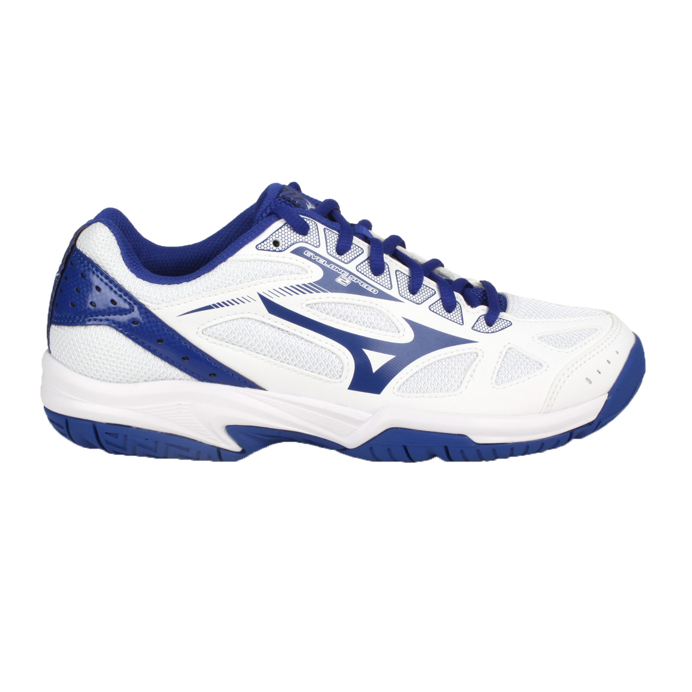 MIZUNO 排球鞋  @CYCLONE SPEED 2@V1GA198002 - 白白藍