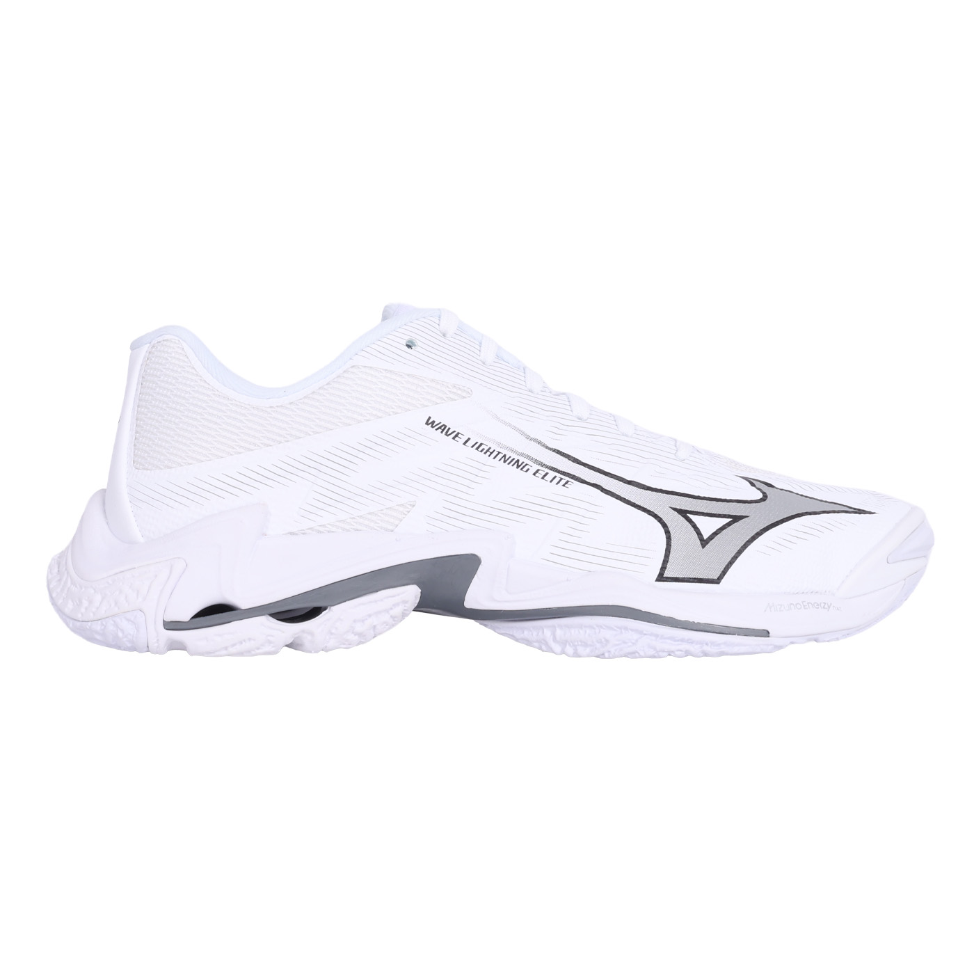 MIZUNO 男款排球鞋  @WAVE LIGHTNING ELITE@ V1GA260083 - 白灰黑