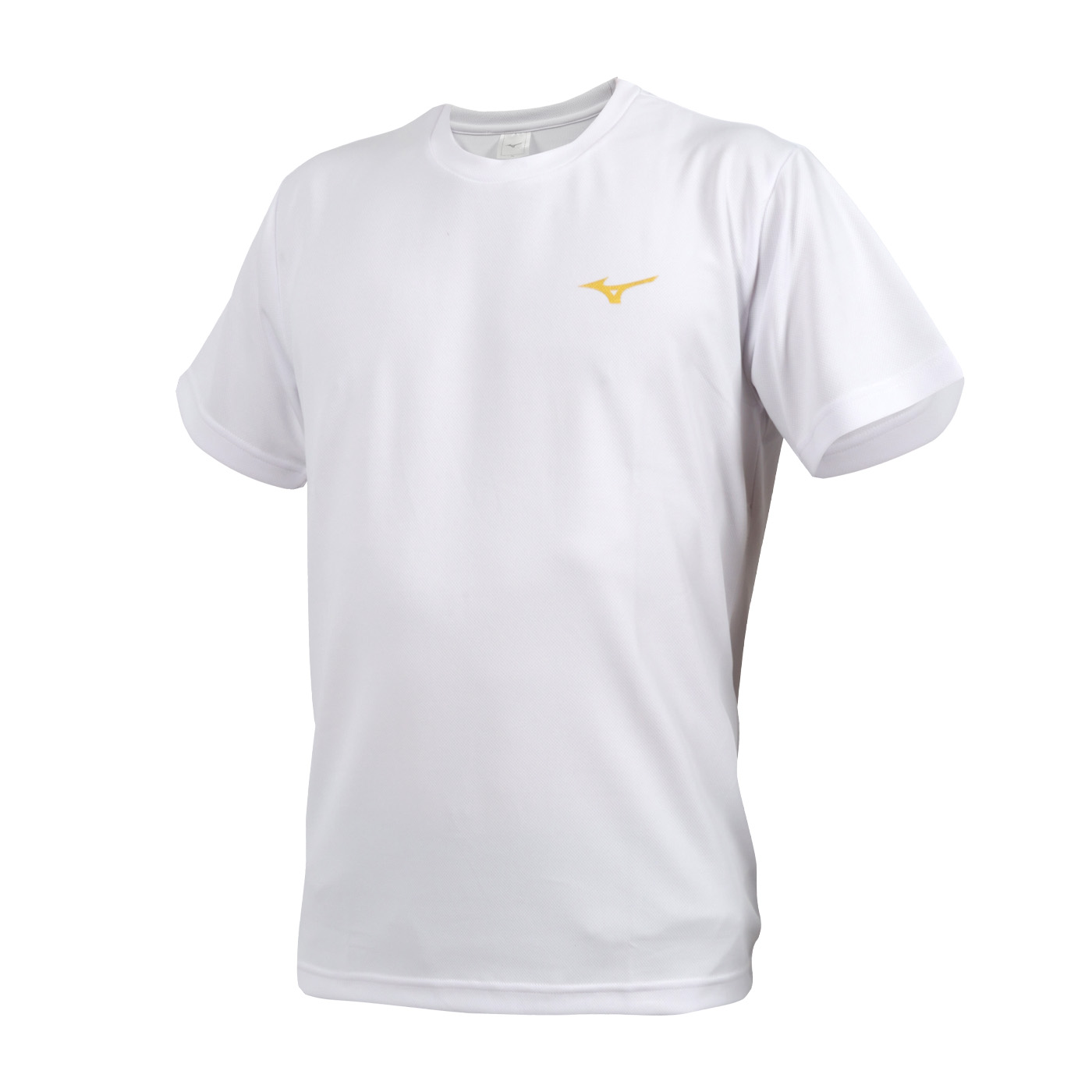MIZUNO 男款排球短袖T恤  V2TACG2001 - 白金