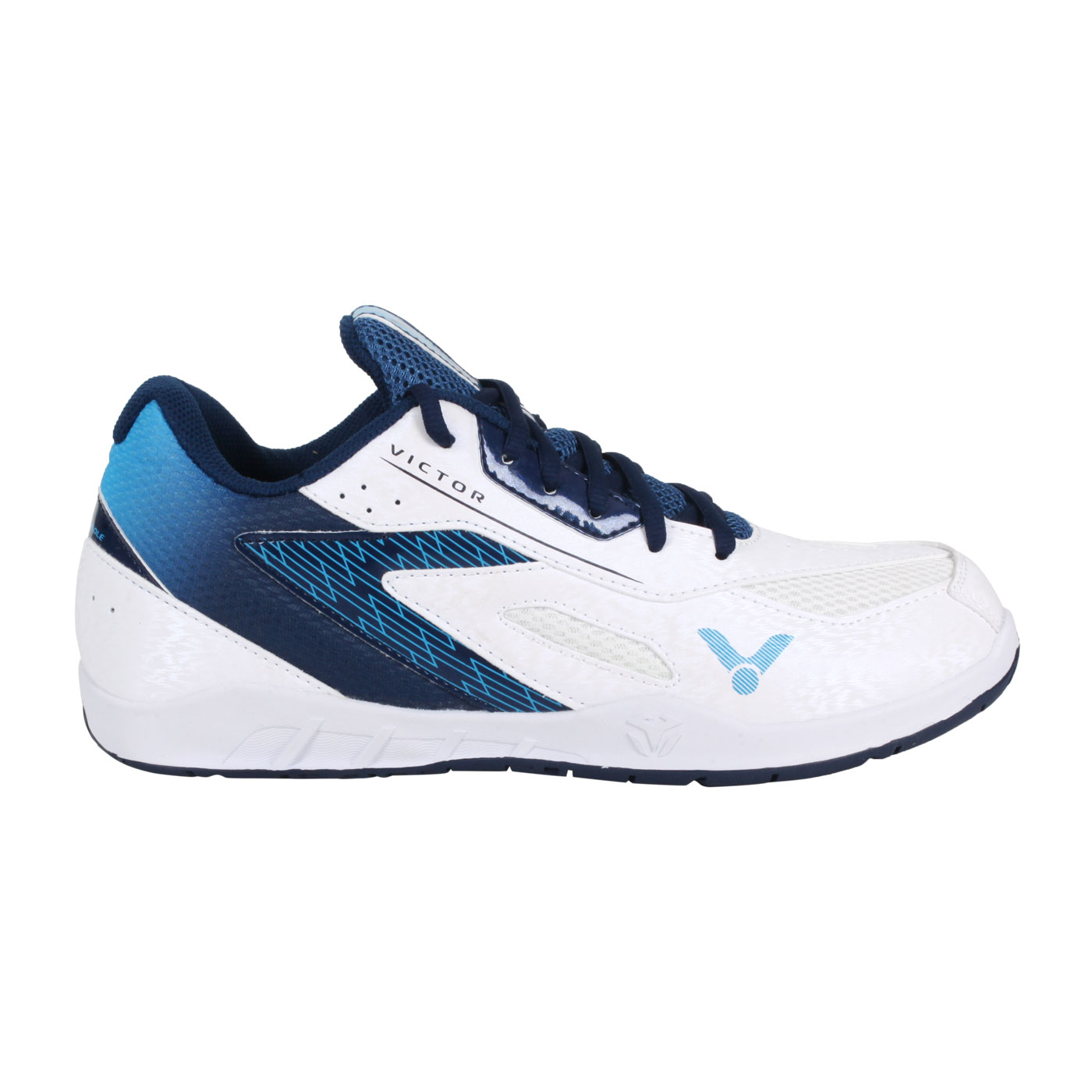 VICTOR 男款專業羽球鞋-3E VG111-AB - 珠光白深藍