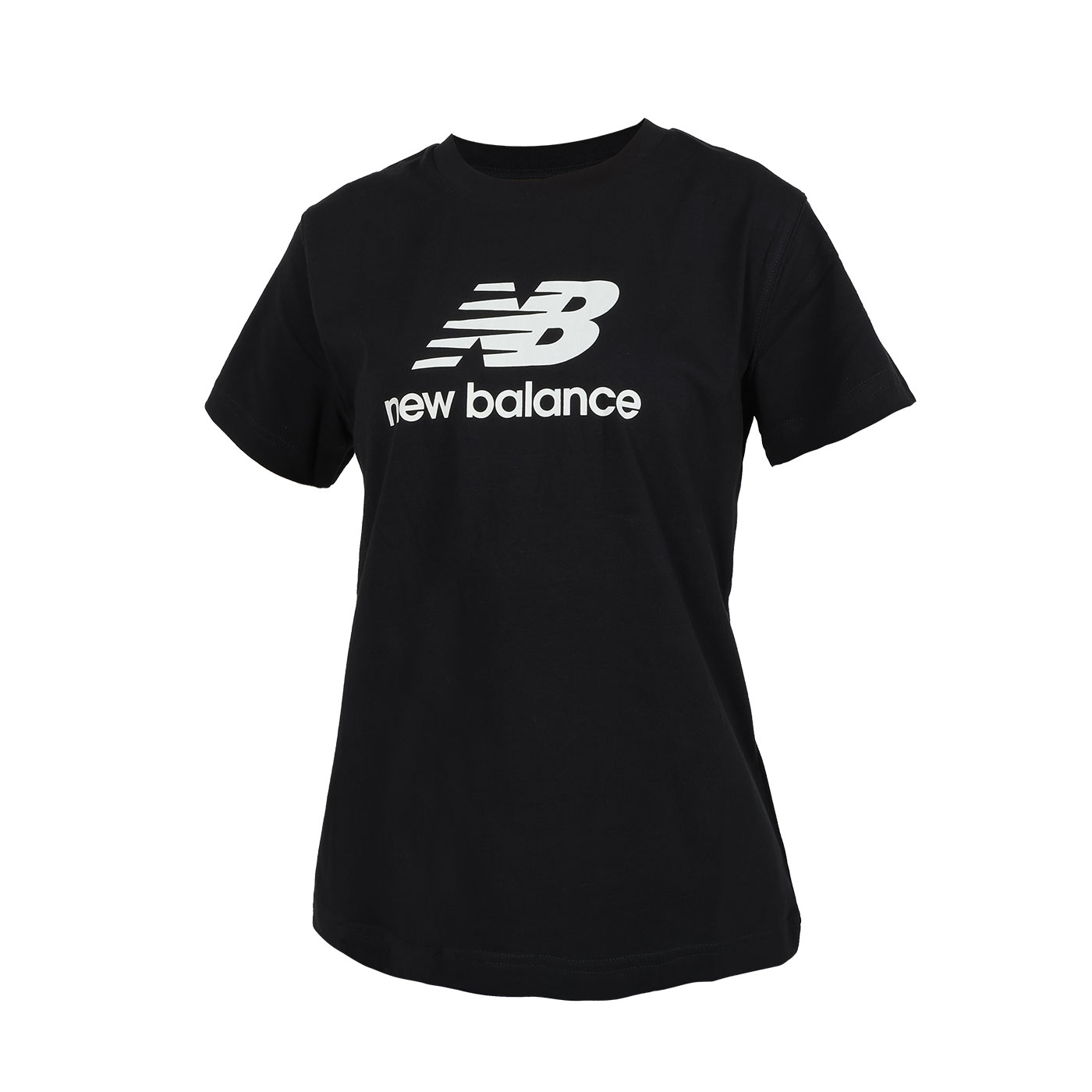 NEW BALANCE 女款短袖T恤  WT41502BK - 黑白