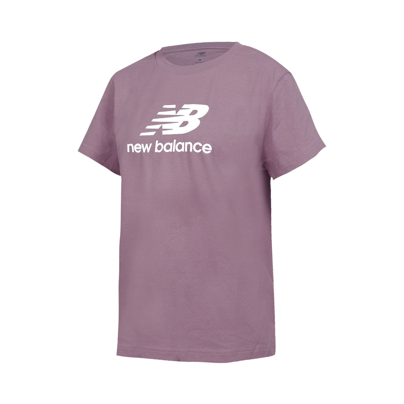 NEW BALANCE 女款LOGO短袖T恤  WT41502ICW - 藕紫白