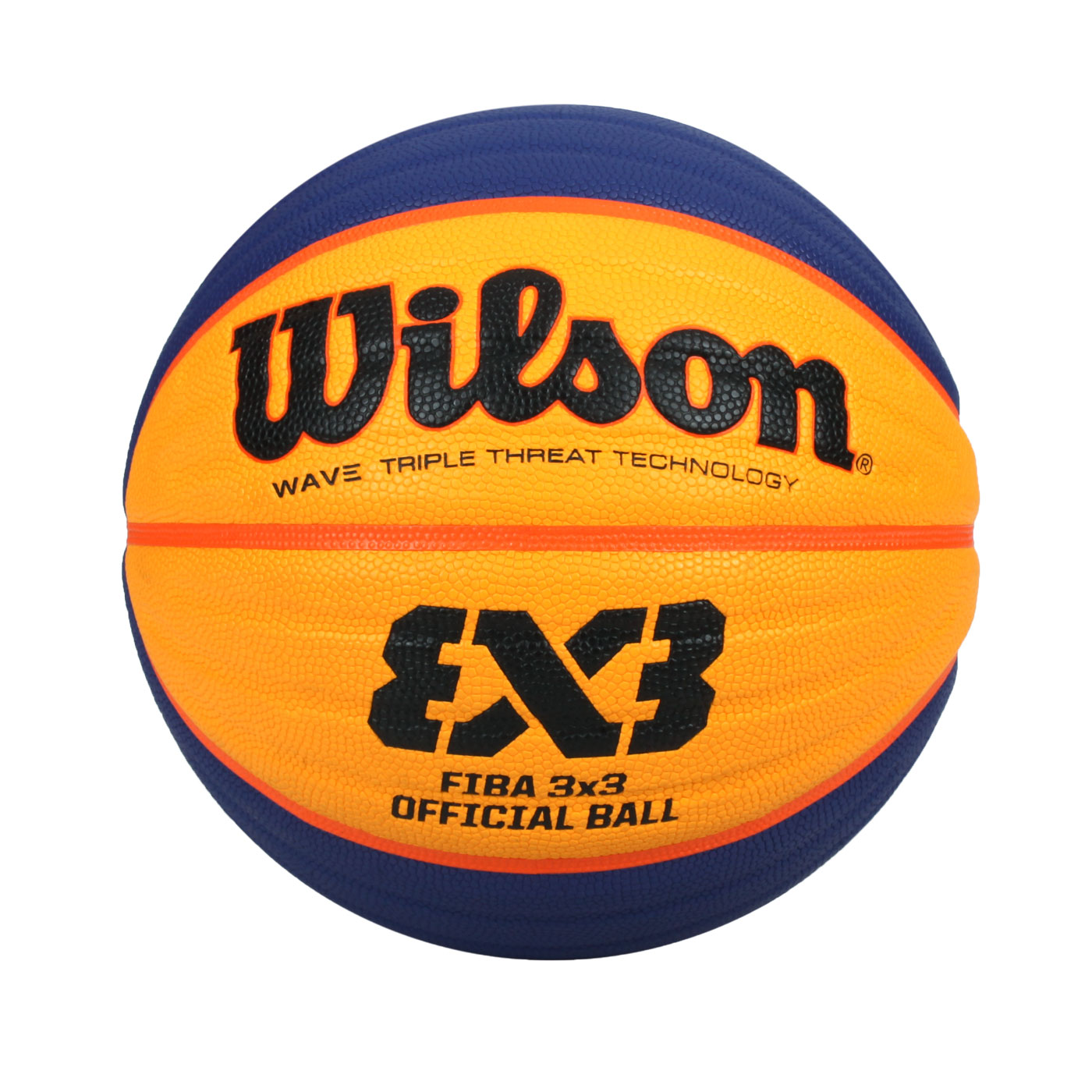 WILSON FIBA 3x3國際賽指定用球籃球 WTB0533XB - 黃藍黑