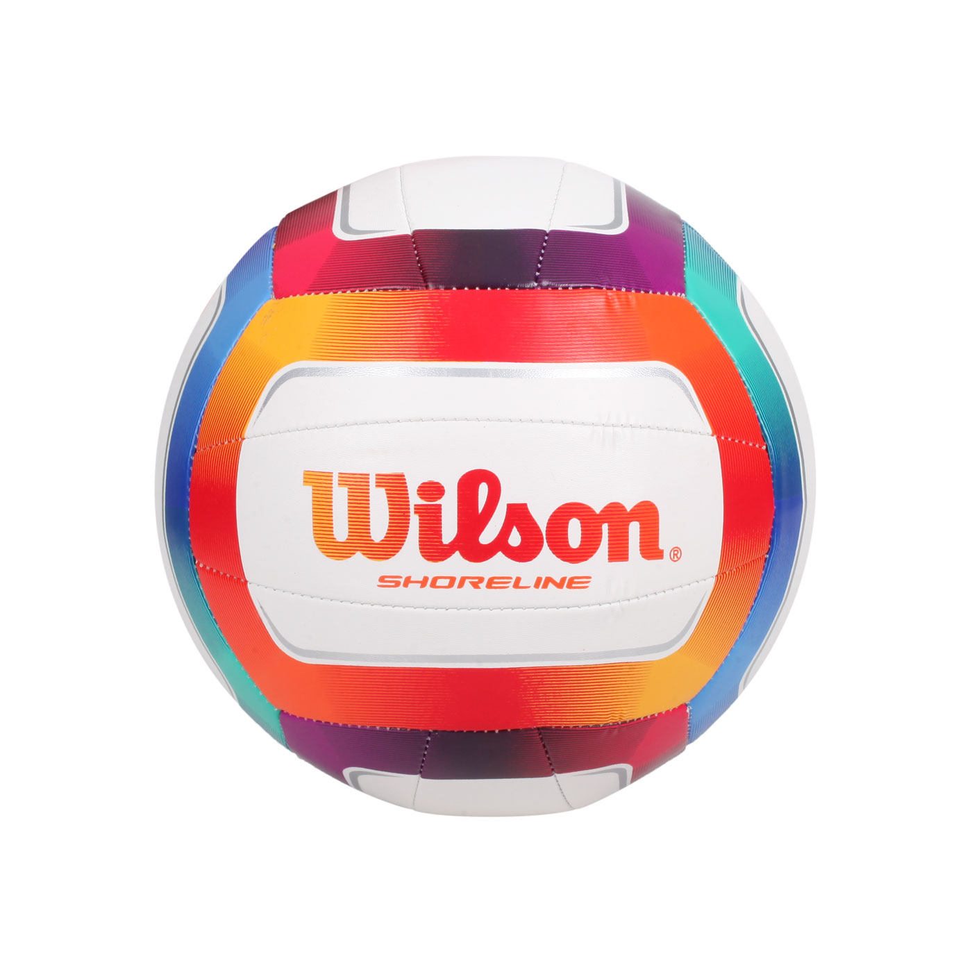 WILSON 沙灘排球-SL彩色款#5 WTH12020XB - 白橘藍綠紫