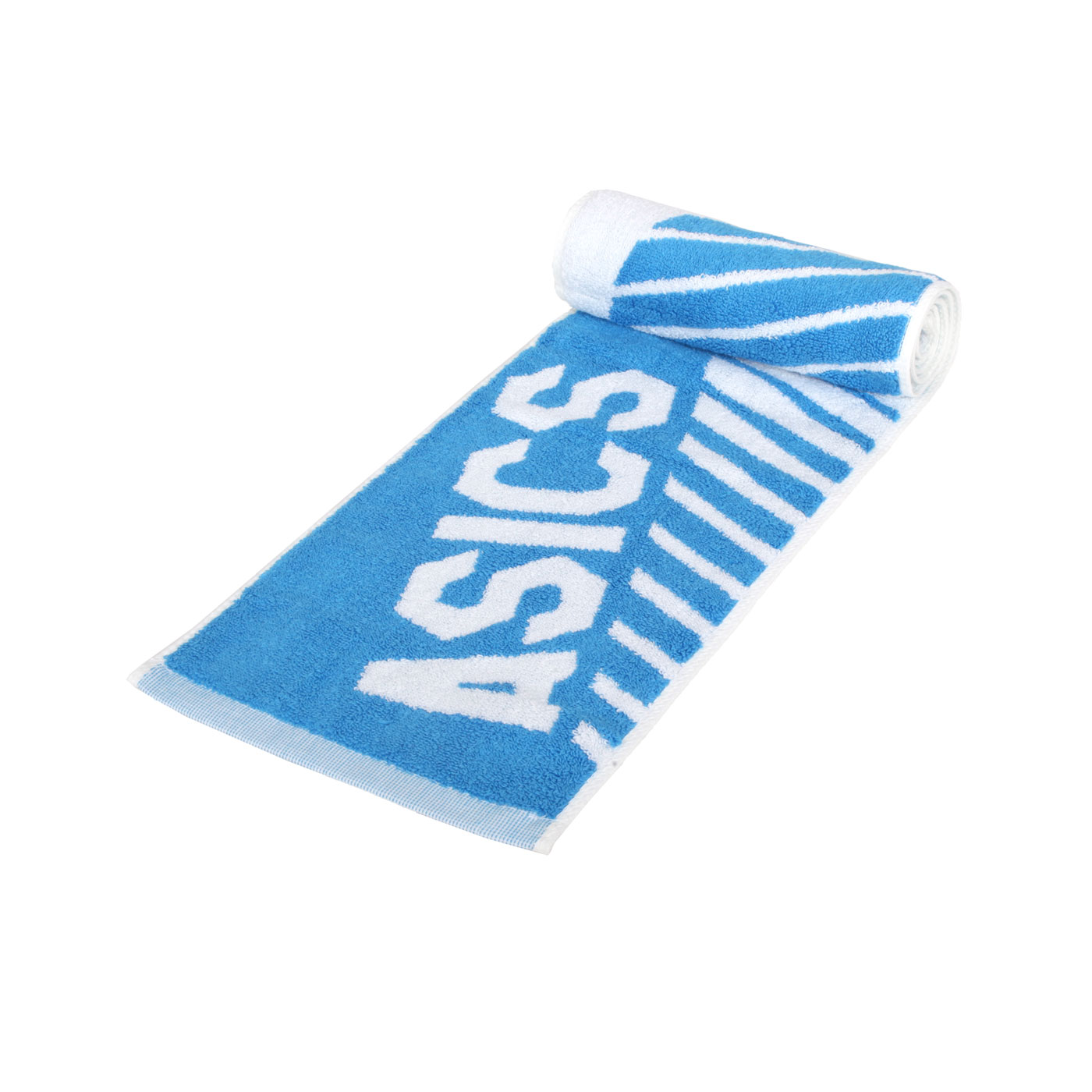 ASICS 運動毛巾 Z32002-17 - 白寶藍